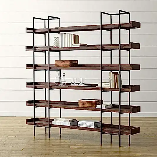 Beckett 5-High Shelf Sable