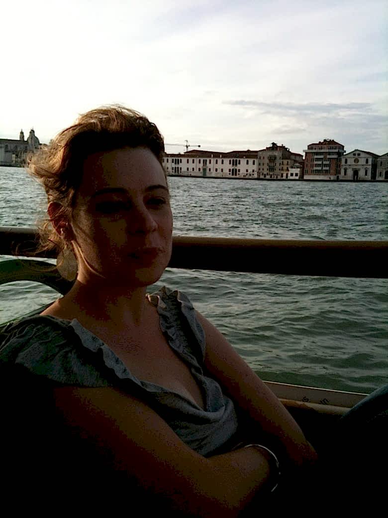 Meg in Venice