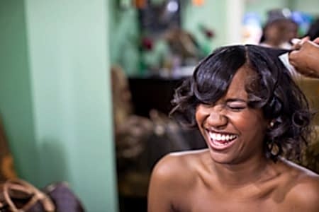 african american wedding hair