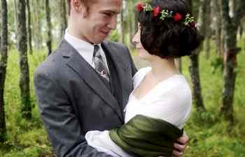 Nina & Vic's Private Alaskan Wedding | A Practical Wedding (1)