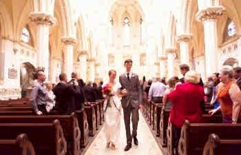 April & Scott's Gorgeous Catholic Church Wedding | A Practical Wedding (12)