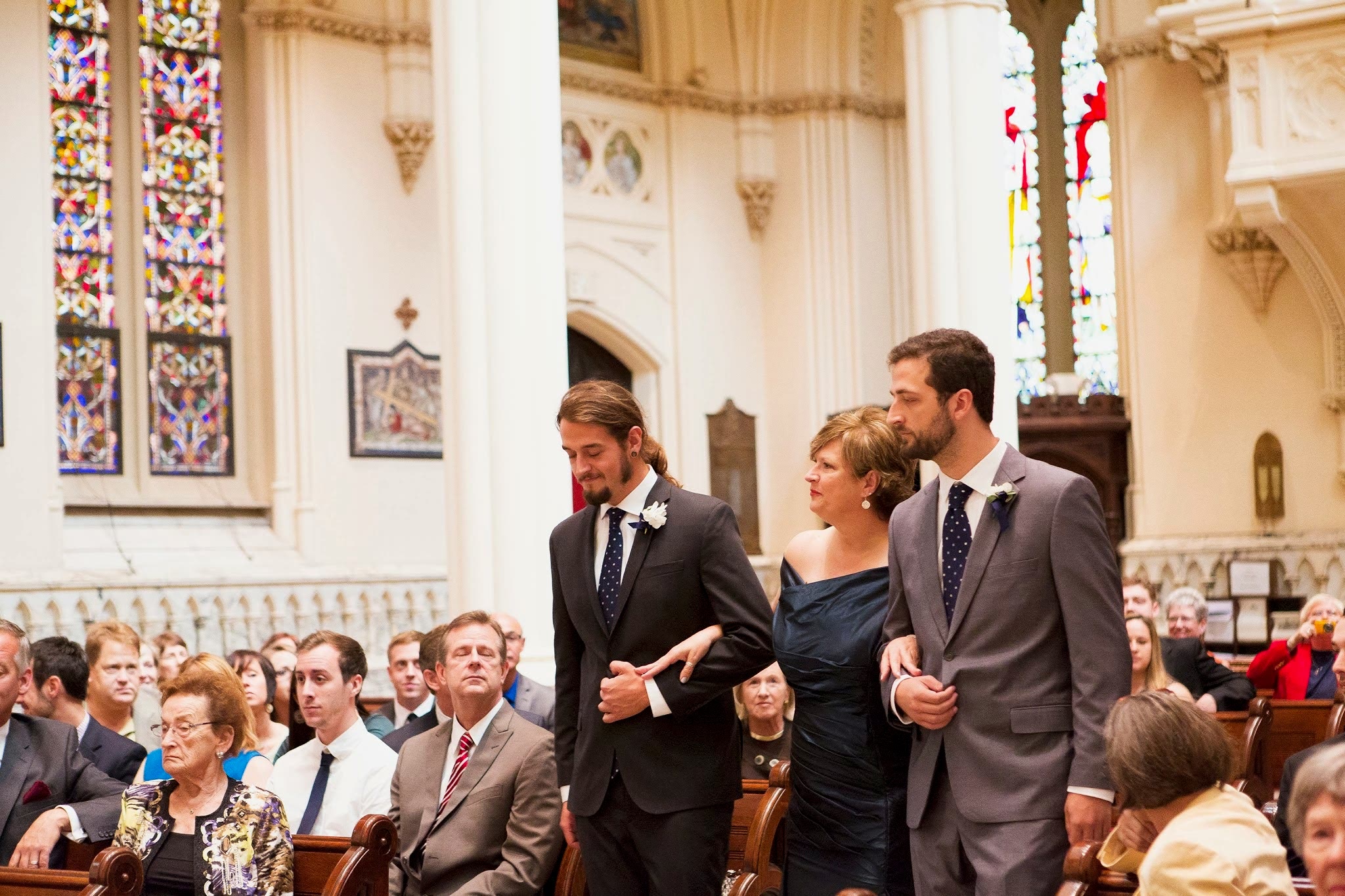 April & Scott's Gorgeous Catholic Church Wedding | A Practical Wedding (6)