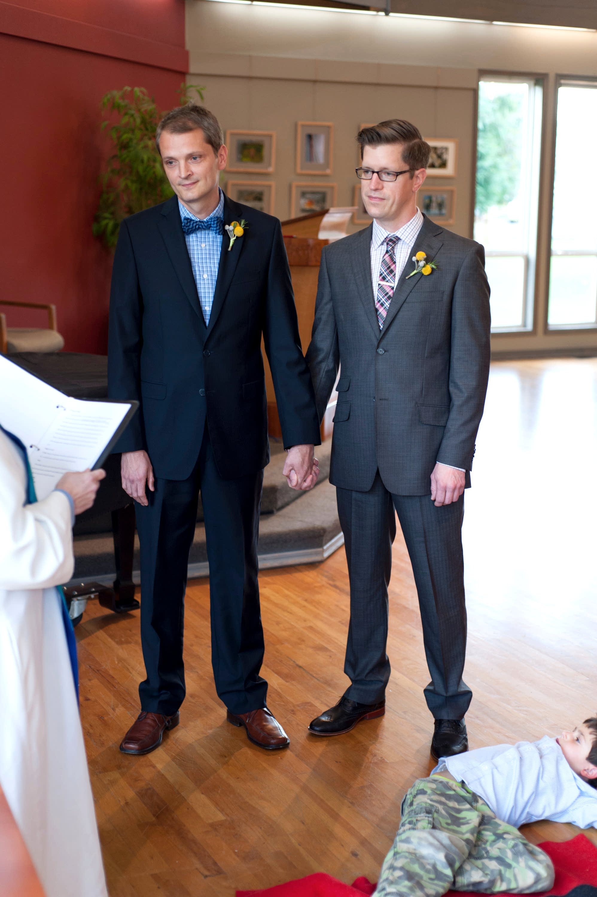Steven & Mike's Kid Friendly Wedding | APW (7)