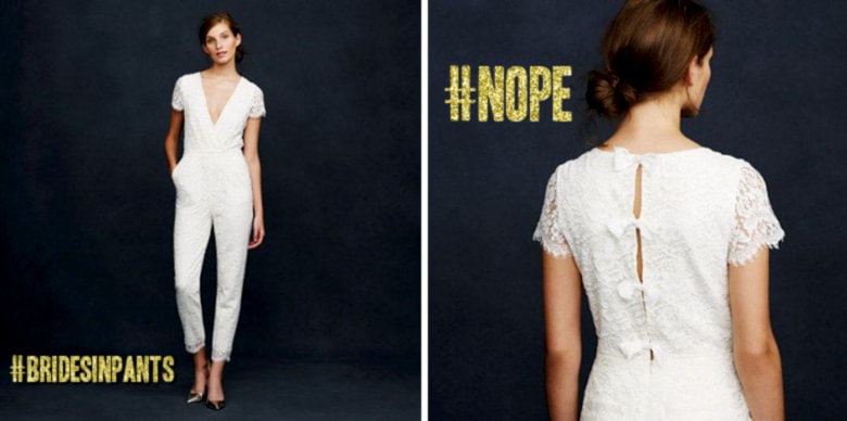 Brides in Pants | A Practical Wedding