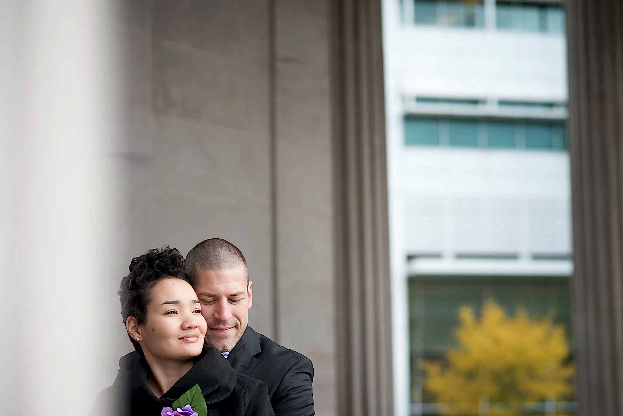 A Colorado City Hall Wedding | APW (11)