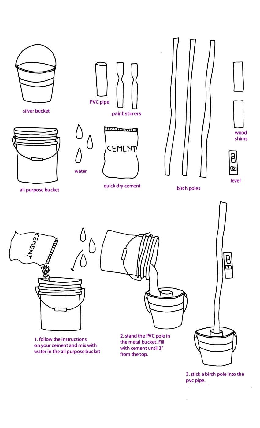 DIY Arch Base | A Practical Wedding