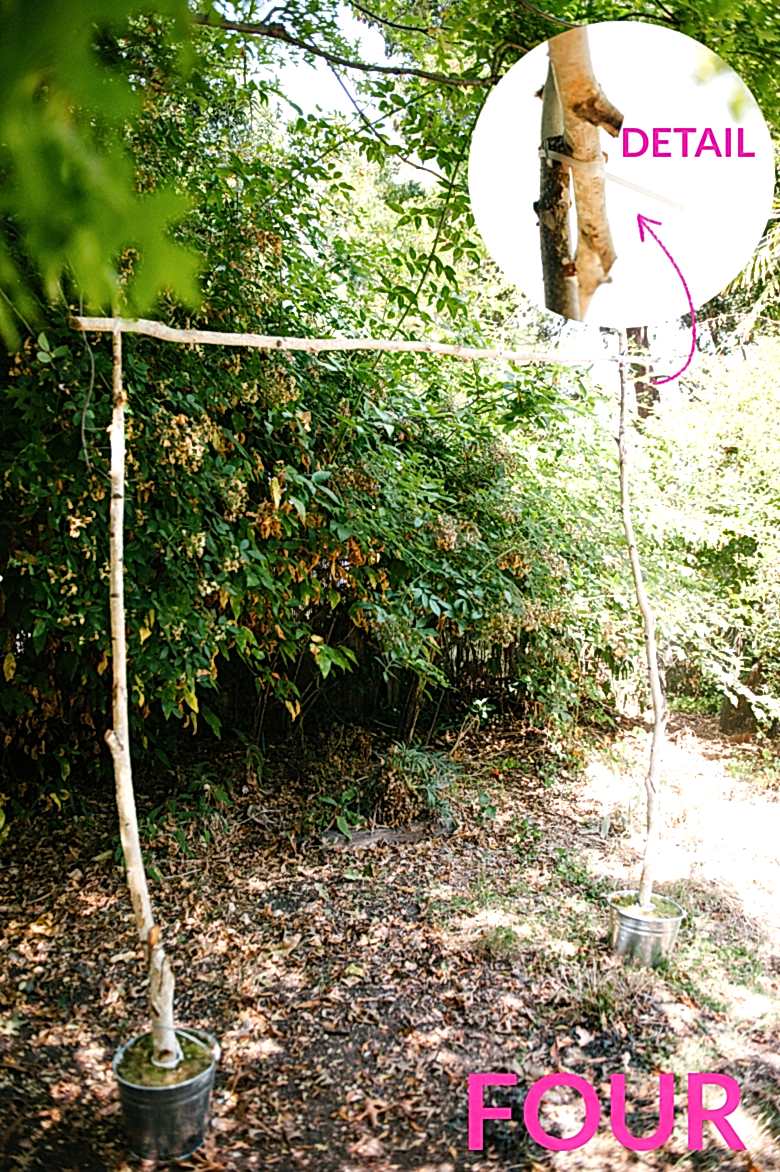 GIRLS INSPIRED WEDDING ARCH | A PRACTICAL WEDDING
