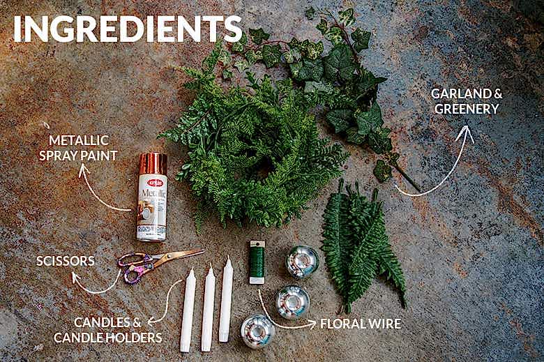 Garland Centerpiece Tutorial | A Practical Wedding