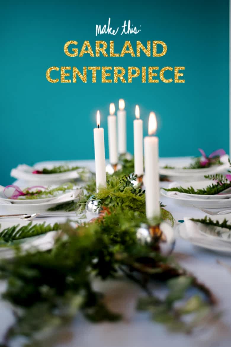 Garland Centerpiece Tutorial | A Practical Wedding