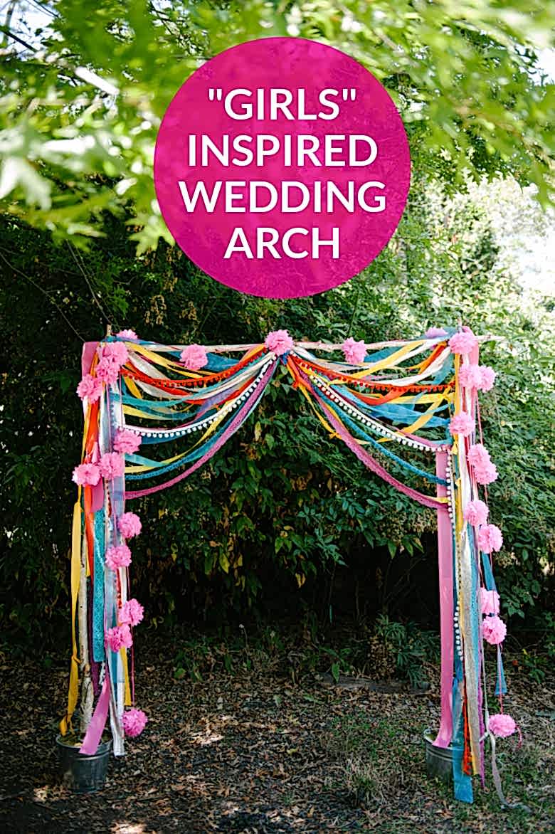 GIRLS INSPIRED WEDDING ARCH | A PRACTICAL WEDDING