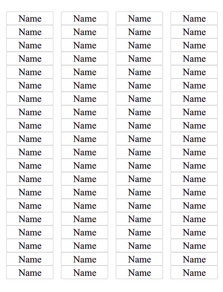 Place Cards Rev