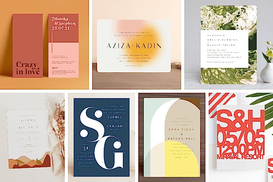 stylish cheap wedding invitations