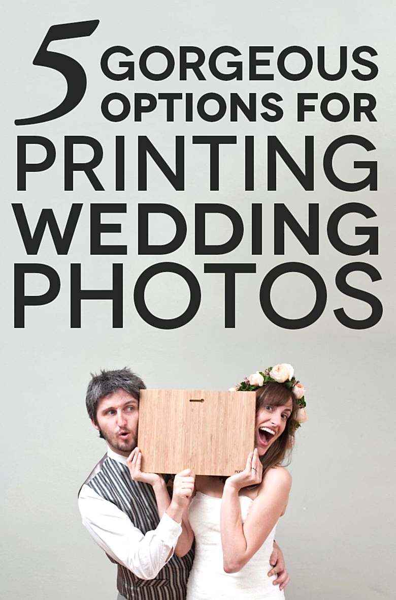 printing wedding photos ideas