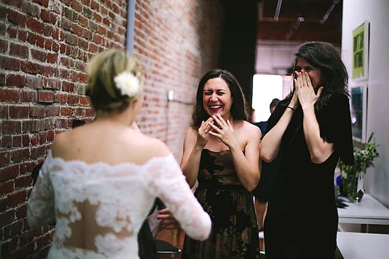 How Everyone Chipped In To Manifest Our Romantic LA Unique Space Wedding