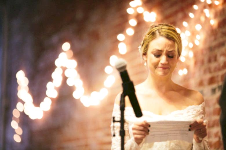 How Everyone Chipped In To Manifest Our Romantic LA Unique Space Wedding