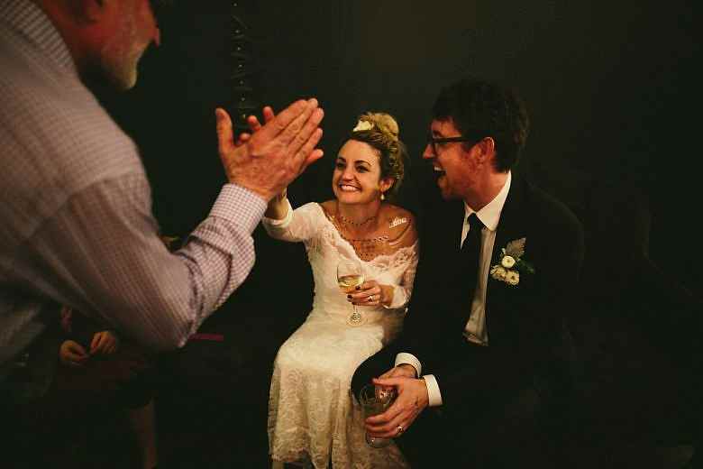 How Everyone Chipped In To Manifest Our Romantic LA Unique Space Wedding