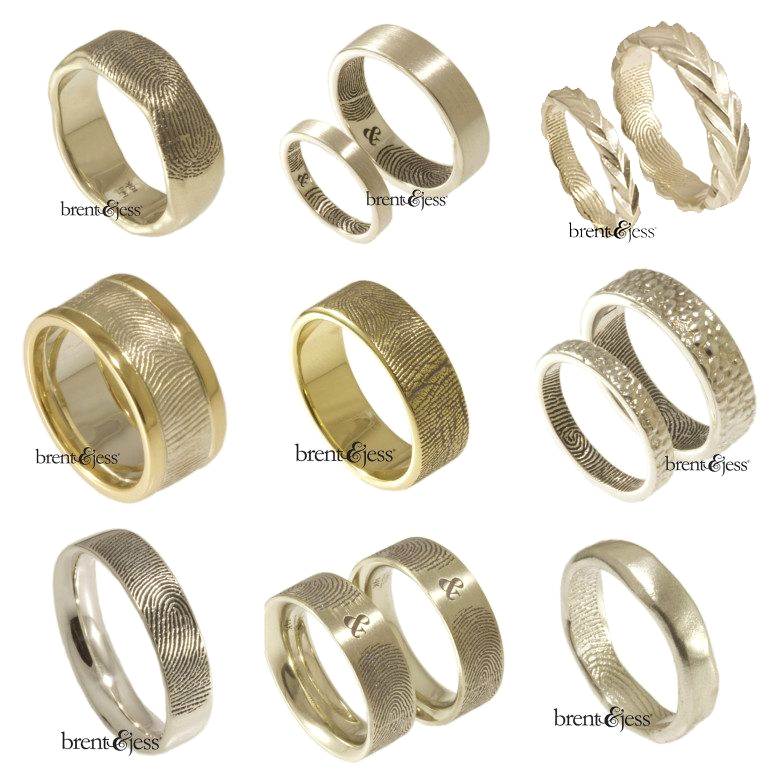 BRENT & JESS WEDDING BANDS