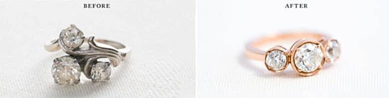 Stone Reset from Gemvara | A Practical Wedding