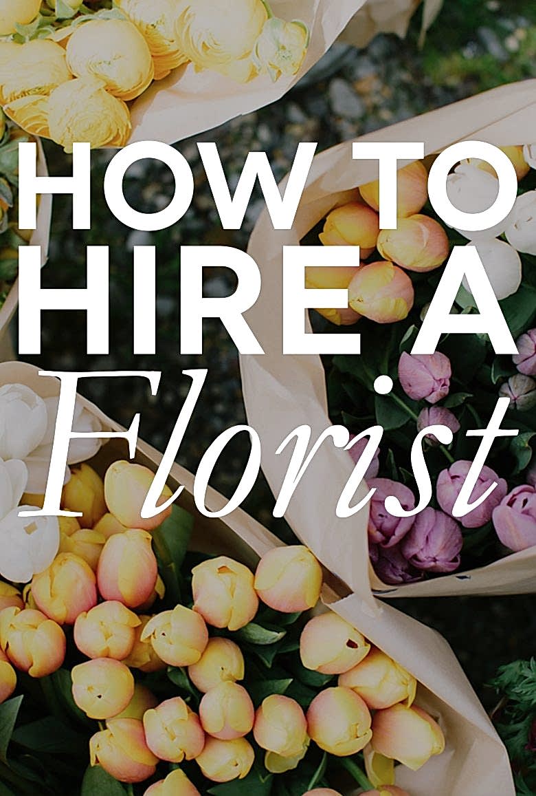 How to Hire a Wedding Florist