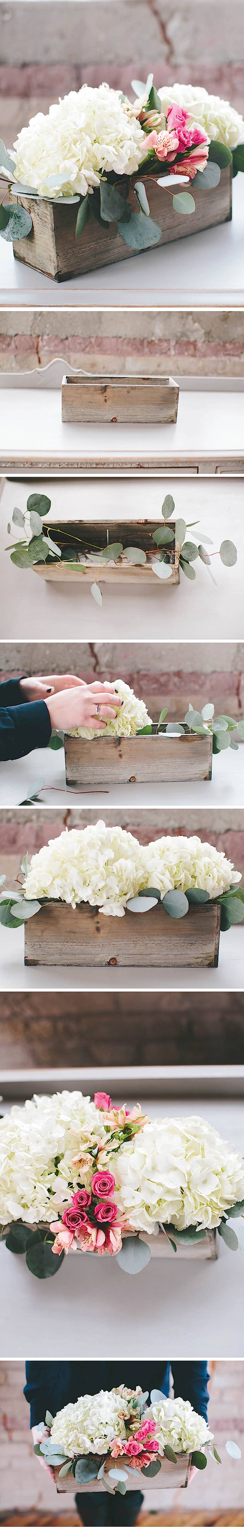 Hydrangea Centerpiece