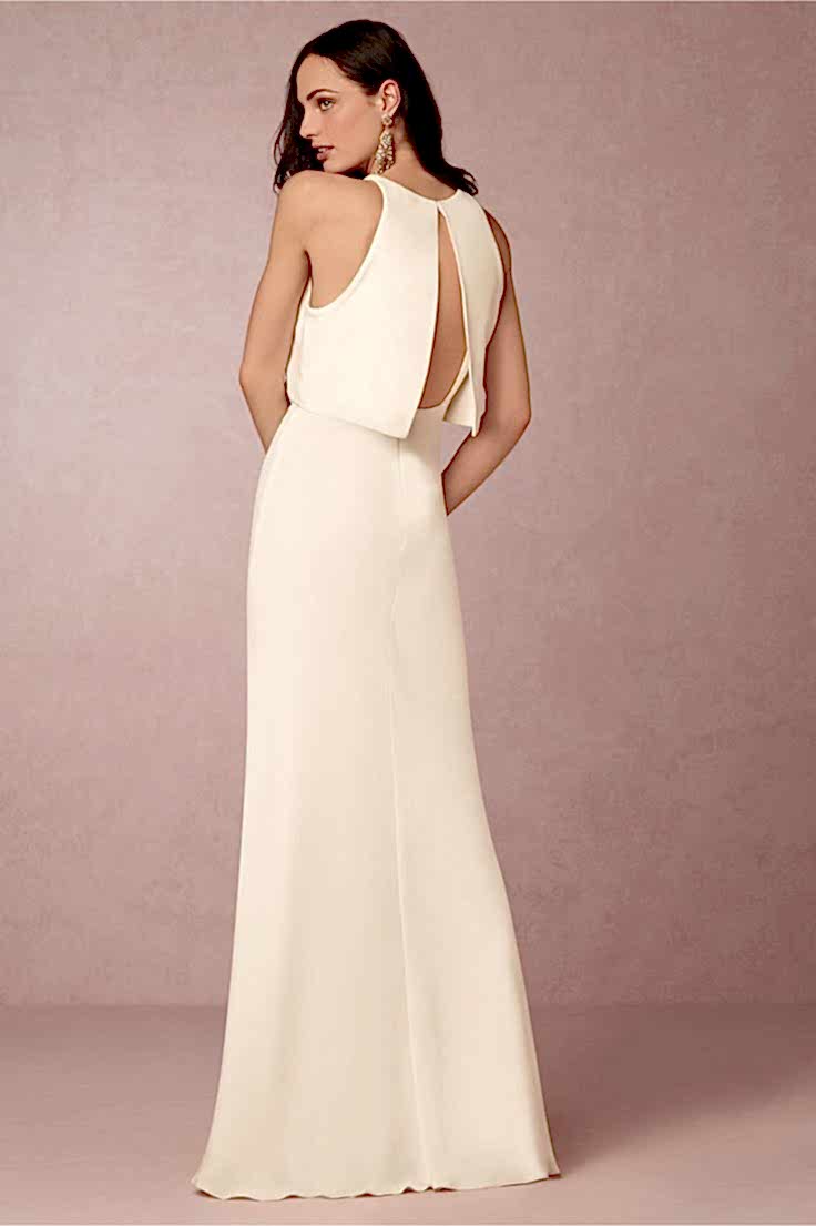 Iva maxi wedding gown from BHLDN | A Practical Wedding