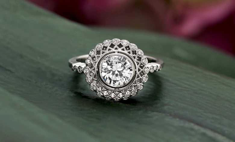 fair trade engagement ring from brilliant earth