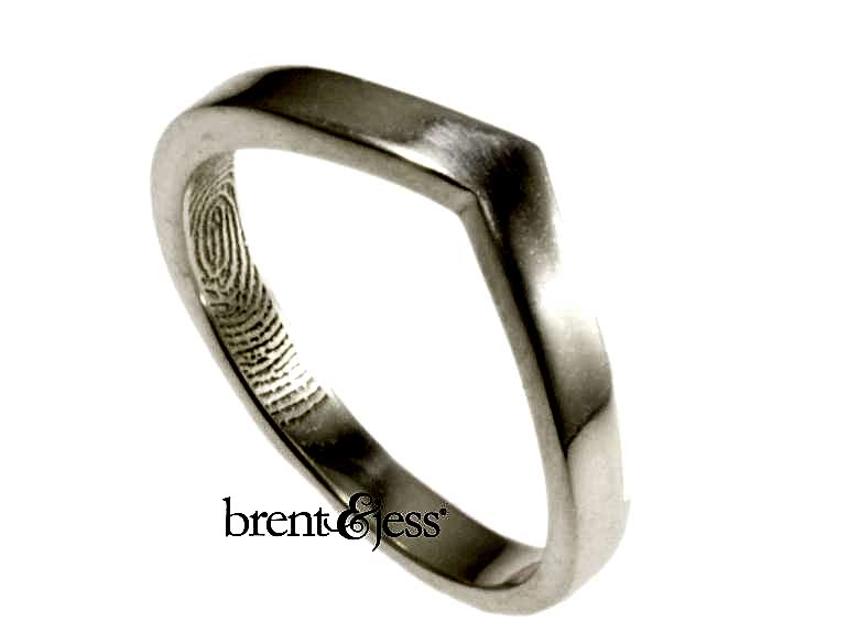 v shaped ring