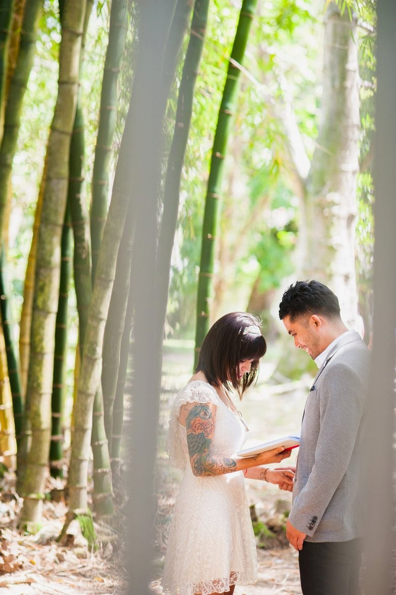 couple eloping in Brazil