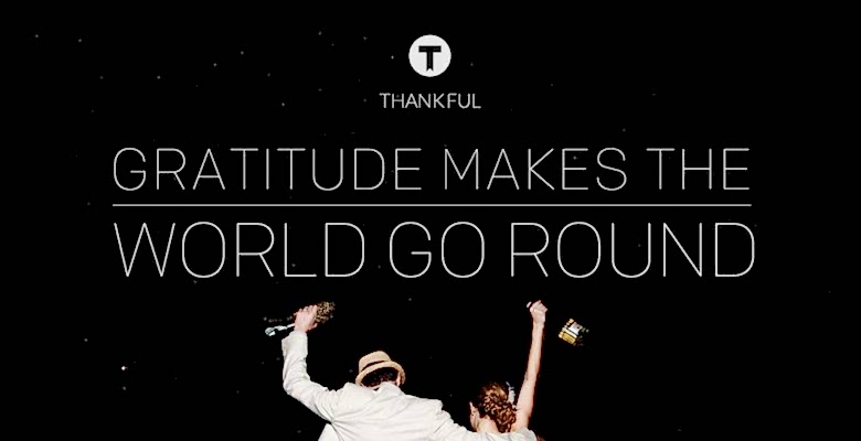 thankful registry gratitude makes the world go round