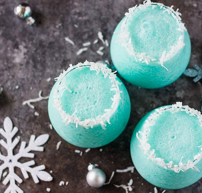 jack frost winter cocktail
