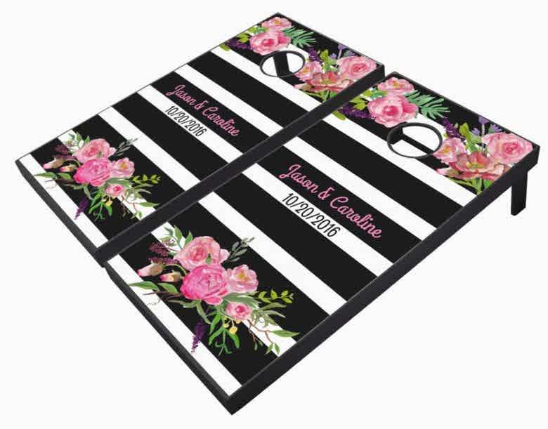 cutomizable cornhole game from zazzle