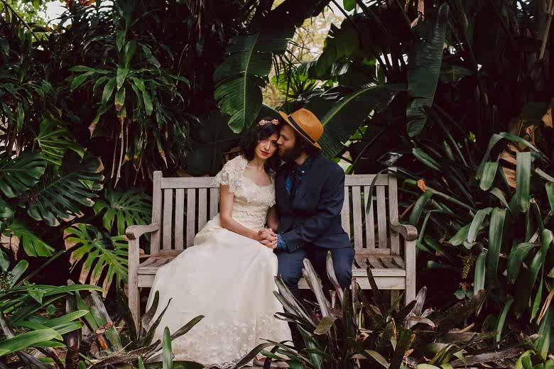 wedding photo of a couple