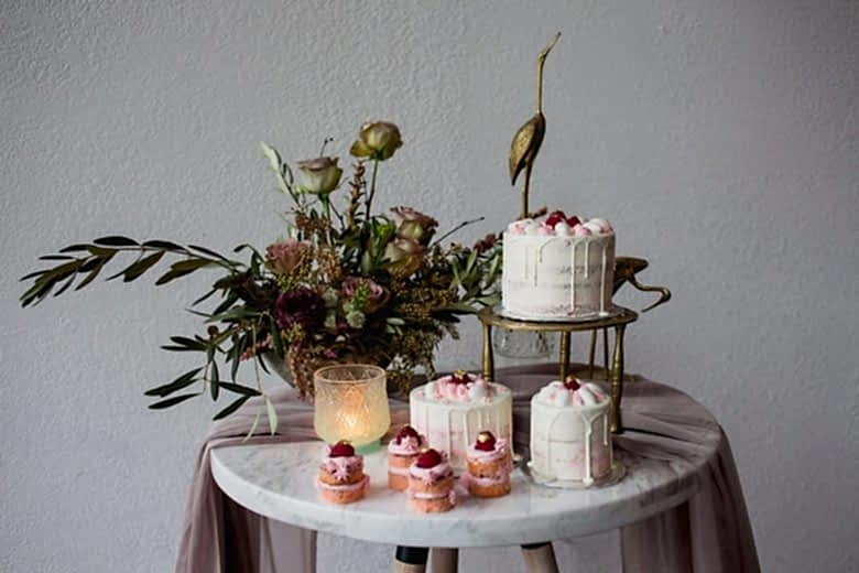 alternative WOC styled wedding shoot