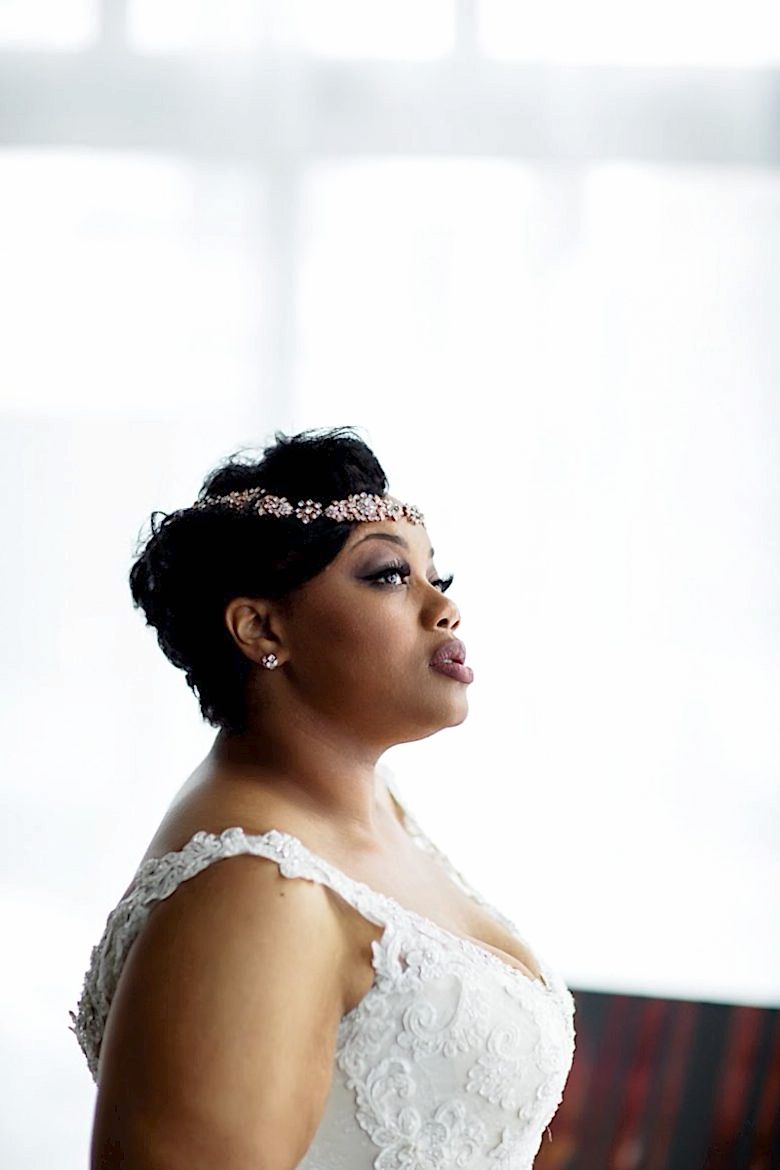 alternative bridal shoot created by women of color