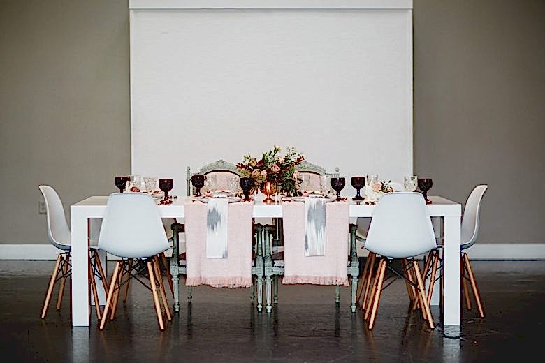 alternative WOC styled wedding shoot