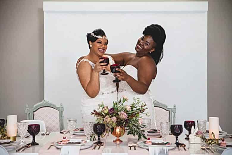 WOC Styled Wedding Shoot