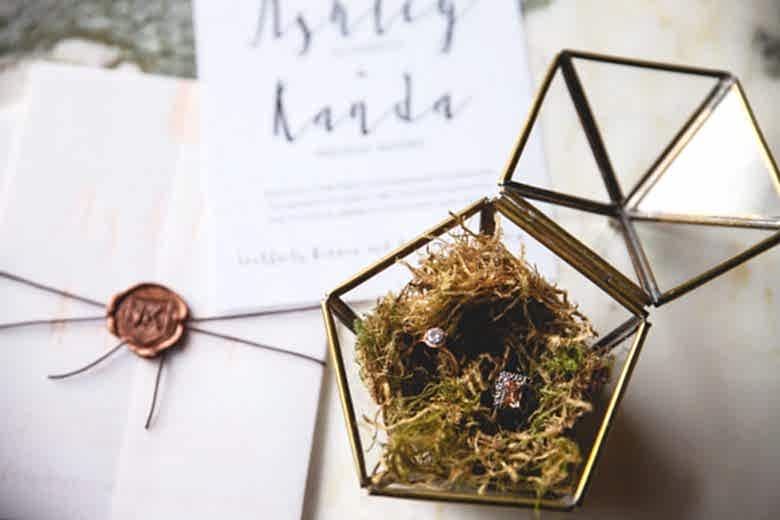 alternative WOC styled wedding shoot
