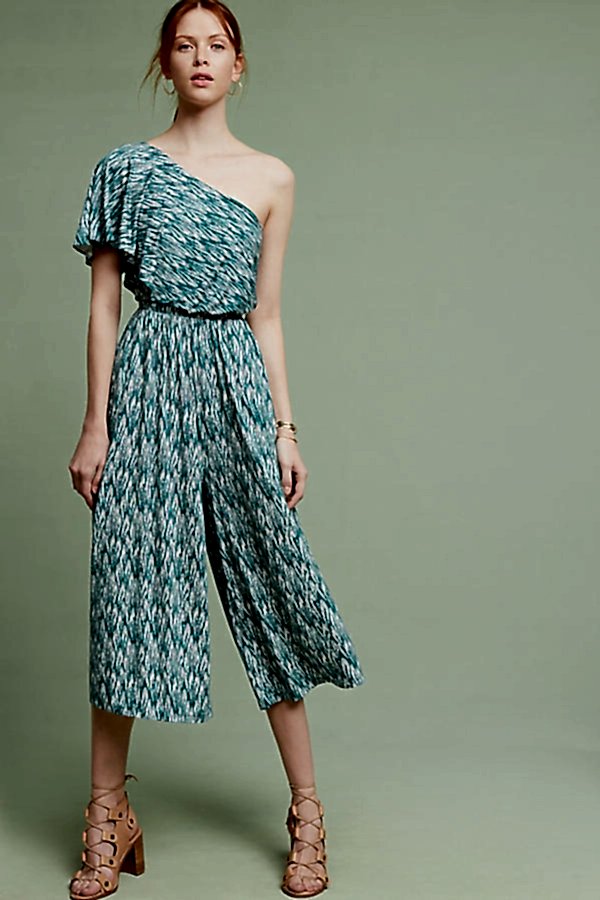 off shoulder one shoulder nursing jumpsuit
