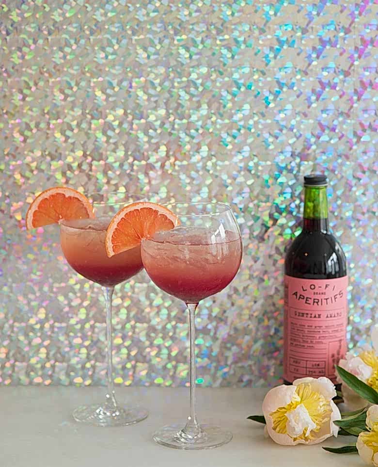 APW + Crate and Barrel + Lo-Fi Aperitifs: Valencia Spritz