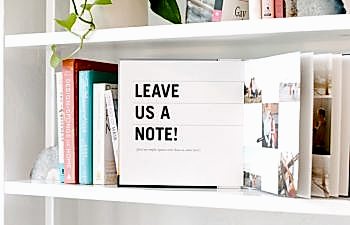 custom guest book