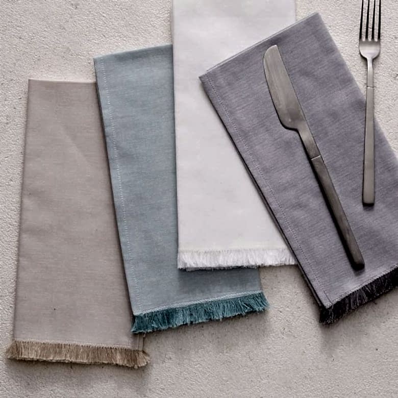 Frayed Edge Napkin