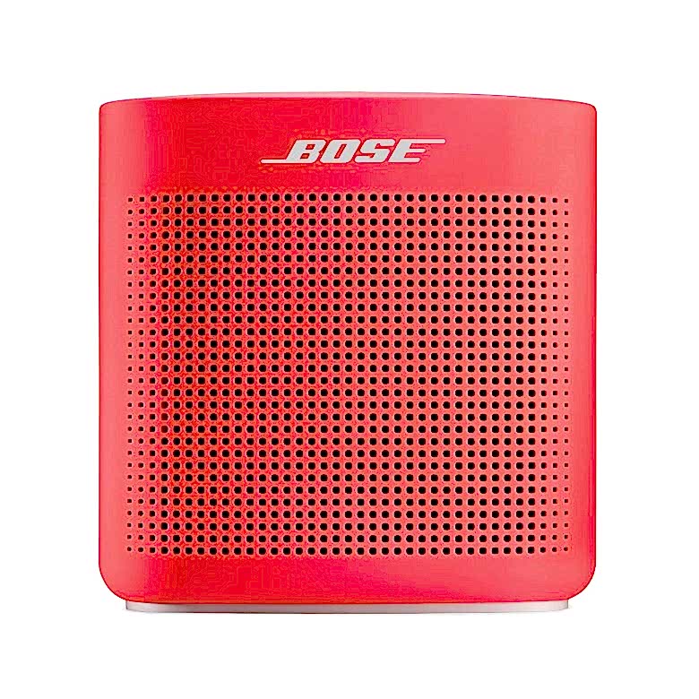 red wireless speaker
