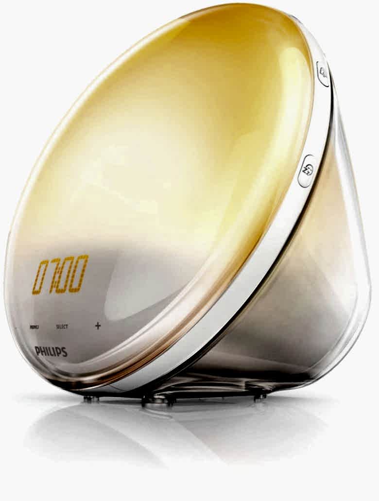 light up alarm clock