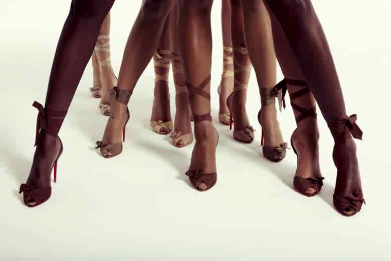 Christeriva "Matilda" shoes on several dancers feet.