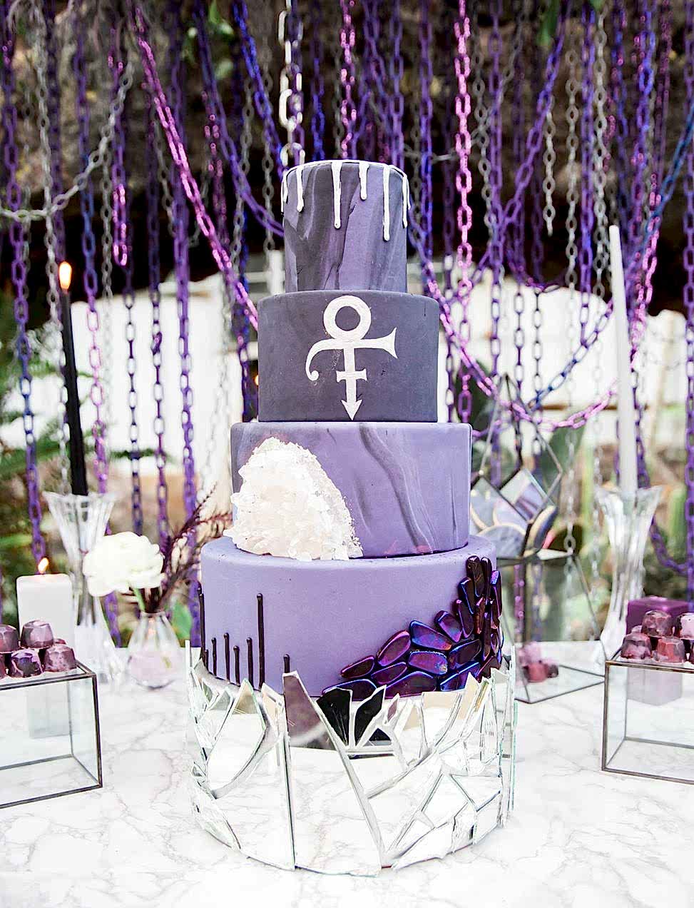 Purple prince cake