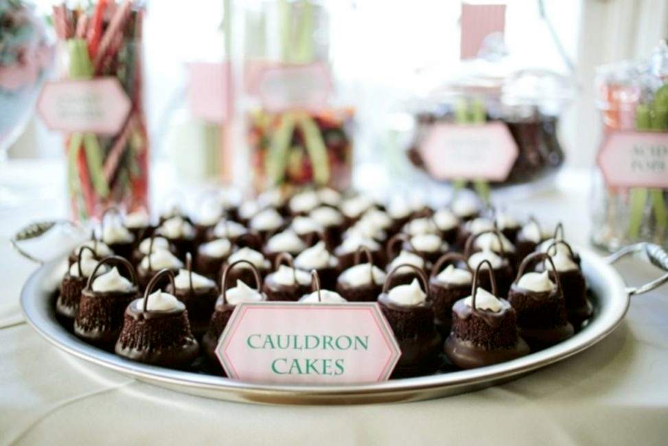 plate of cauldron cakes