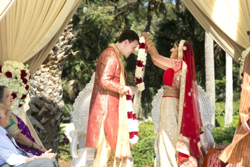A wedding ceremony