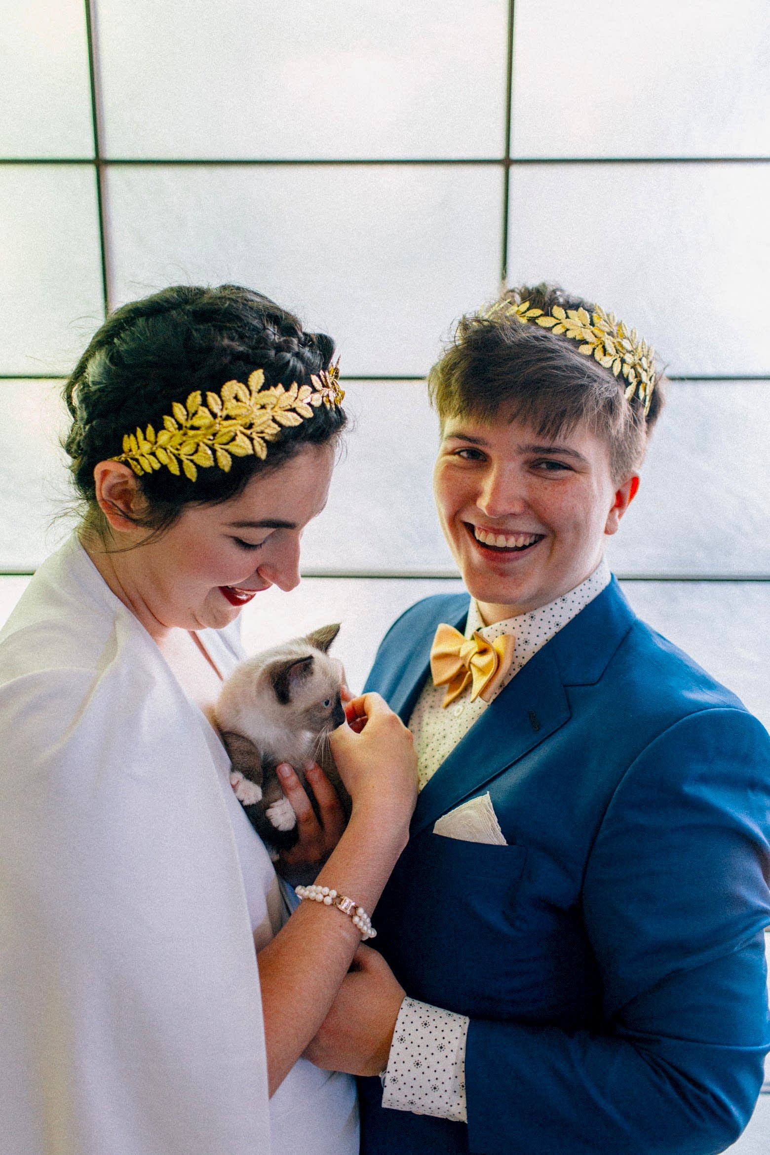 kitten happy hour wedding