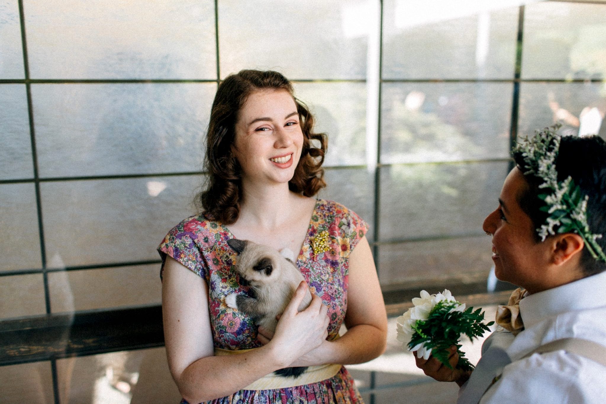 kitten happy hour wedding