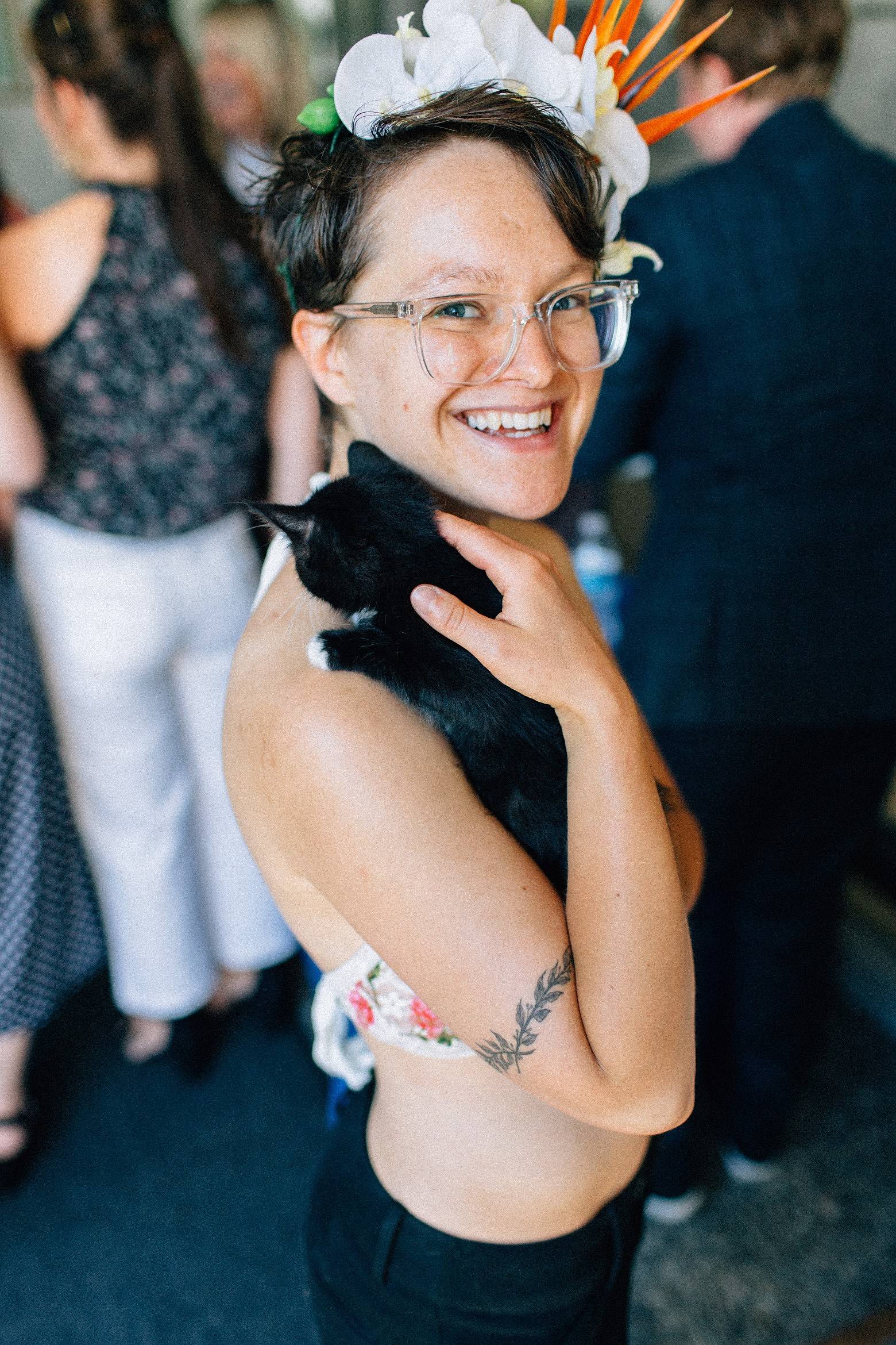 kitten happy hour wedding